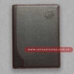 Sổ Còng Bìa Da In Logo Cảng Sài Gòn 1 sổ còng bìa da in logo cảng sài gòn sanxuatsotay.com.vn