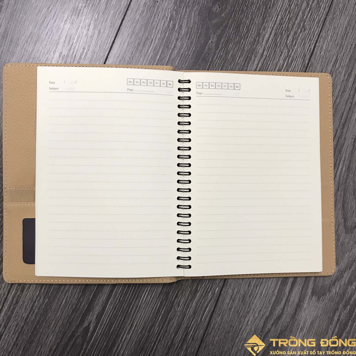 Phần ruột sổ của mẫu sổ lò xo SDTĐ 06 Phần ruột sổ của mẫu sổ lò xo SDTĐ 06