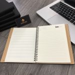Sổ Tay Bán Chạy - Sổ Lăn Sơn A5 Màu Đen- LSA5 5 so lan son a5 mau den lsa5 lo xo 01 8