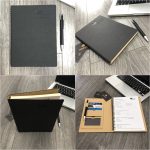 Sổ Tay Bán Chạy - Sổ Lăn Sơn A5 Màu Đen- LSA5 1 so lan son a5 mau den lsa5 lo xo 01 avt 1