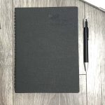 Sổ Tay Bán Chạy - Sổ Lăn Sơn A5 Màu Đen- LSA5 2 so lan son a5 mau den lsa5 lo xo 01 avt