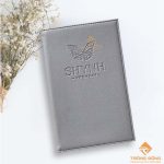 Bìa Da Kẹp Bill Tính Tiền May Viền Ép Logo SHYNH PREMIUM -222 5 bia kep bill tinh tien bang da may vien ep logo shynh premium 222 tphcm 5