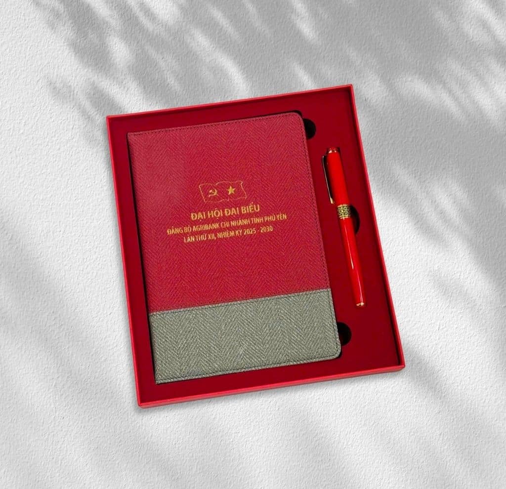 combo so but dai hoi introngdong.vn 2 combo so but dai hoi introngdong.vn 2 - sổ tay bìa da cao cấp